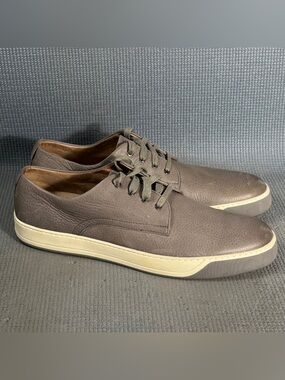 J&M Johnston & Murphy Men’s Casual Gray Leather Shoes 25-2019 Men’s Size 11.5